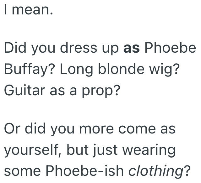 Screenshot 2025 07 10 at 5.10.32 PM Girl Showed Up To Her Friends Party Dressed As A Character From Friends, But The Reaction Was Less Than Friendly